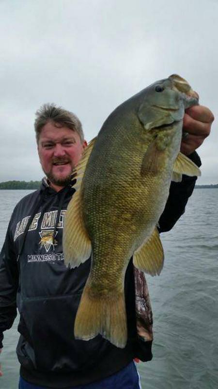 Nice Lake Miltona small mouth bass!
